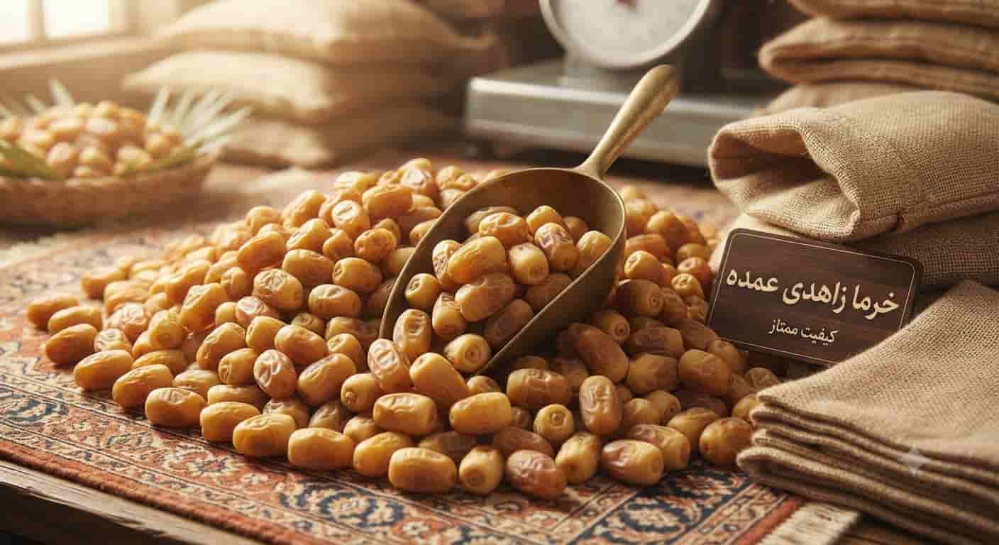 خرما زاهدی عمده با کیفیت مطلوب و تأمین مستقیم بازار